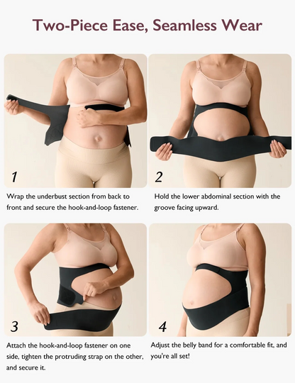 Zenora™ Maternity Support Band – Pain Relief & Comfort for Pregnancy
