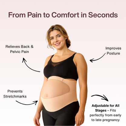Zenora™ Maternity Support Band – Pain Relief & Comfort for Pregnancy